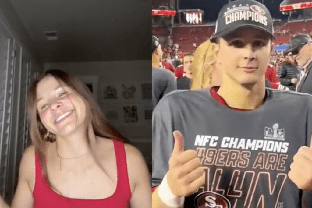 brock purdy anna frey side by side: Check Out Their Cutest Couple Pics