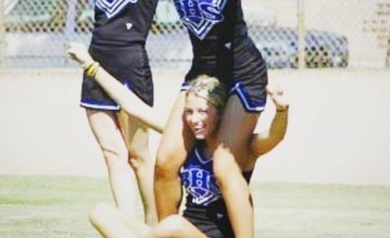 Blake Lively Cheerleader in High School Was She