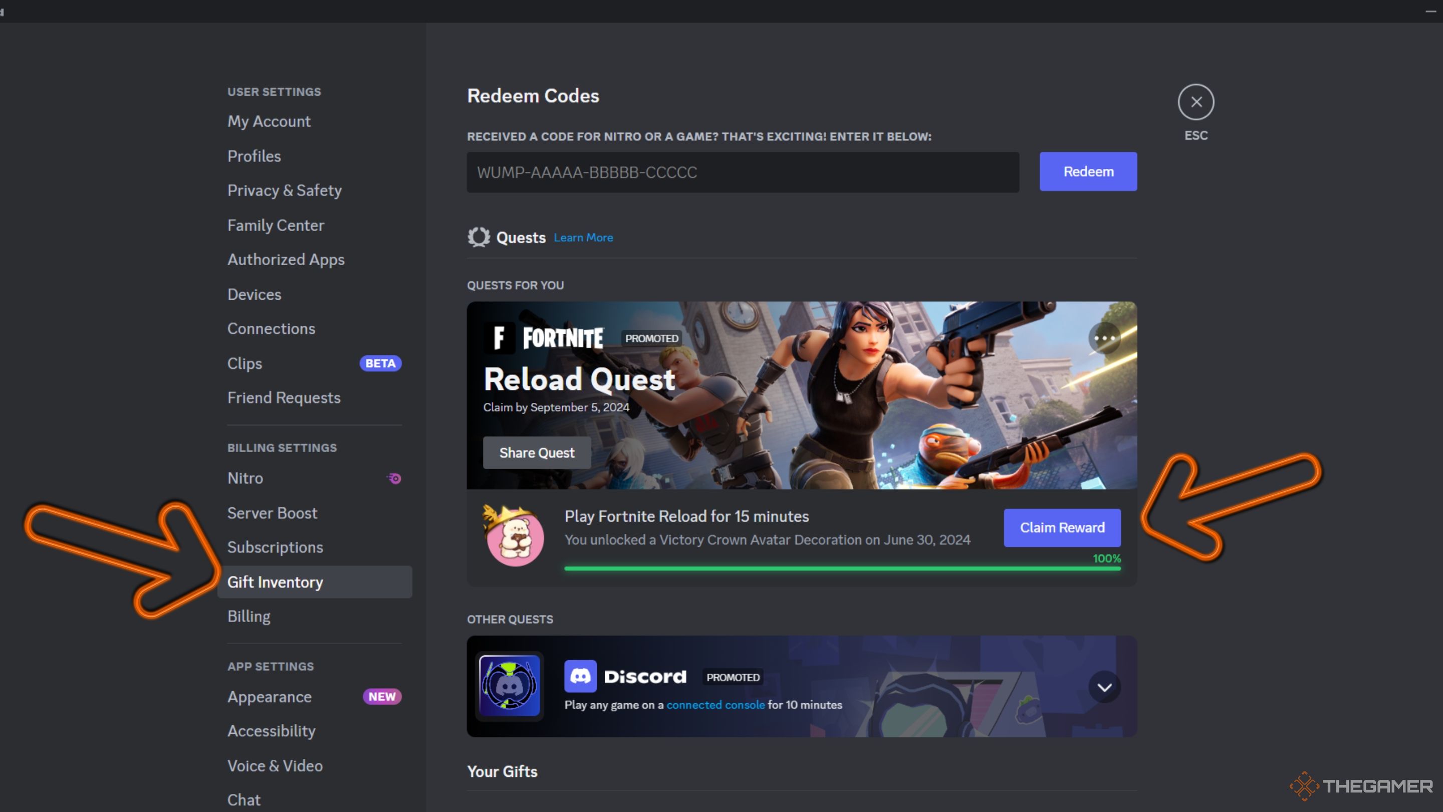 How to Join the Fortnite Reload Discord Quest and Win Prizes