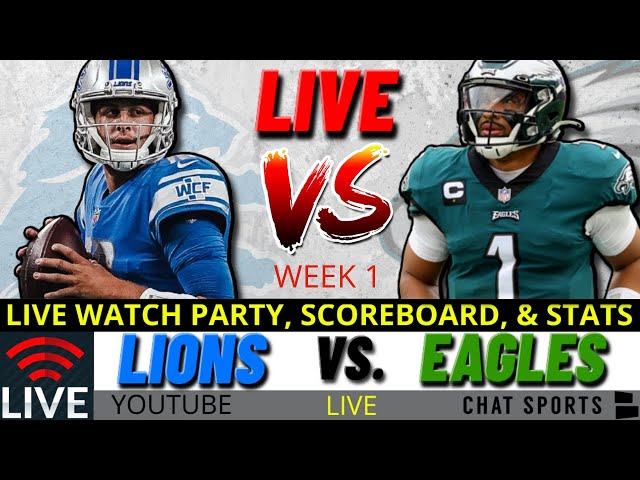 Eagles vs Detroit Lions: Live Updates and Highlights! Follow Every Play in Real Time and Dont Miss a Moment