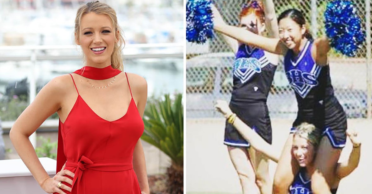 Blake Lively Cheerleader in High School Was She