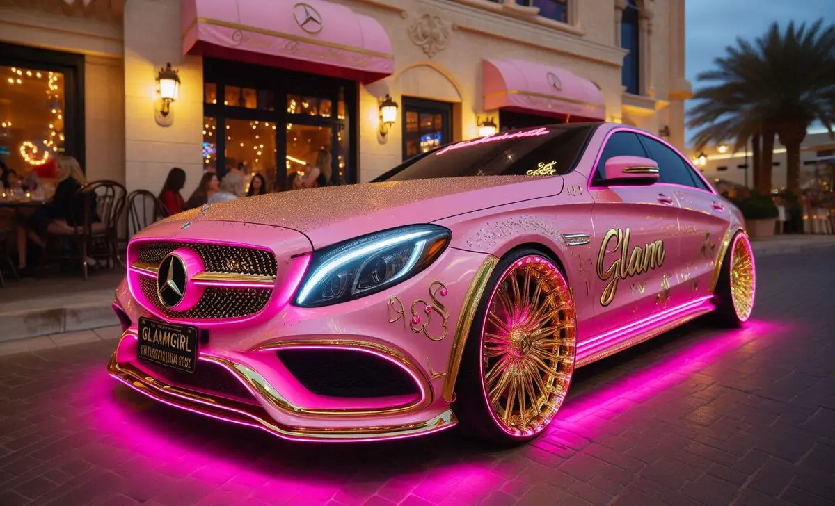 Hot Pink Mercedes Customization Ideas. Unleash Your Creativity with These Unique and Stylish Design Options!