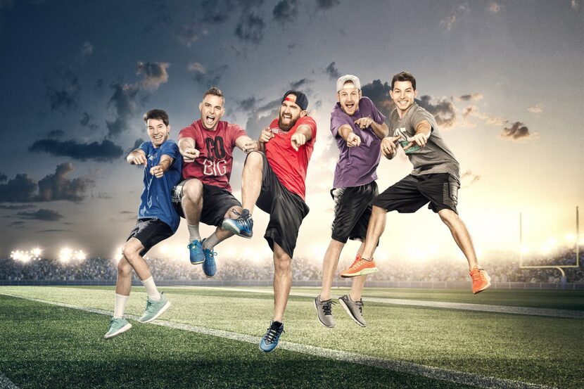 Dude Perfect Pictures: The Coolest Pics From The Trick Shot Masters