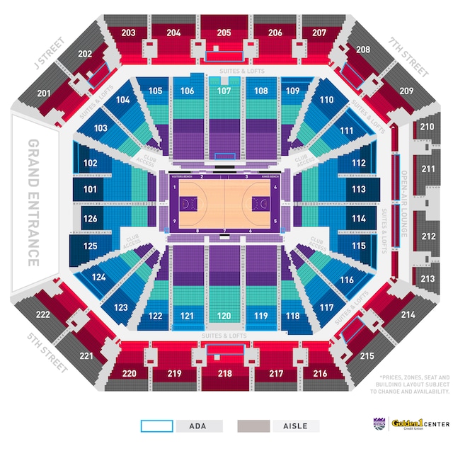 Golden 1 Arena Sacramento Seating Chart: Where to Sit Tips & A Complete Guide To Golden 1 Arena Seating