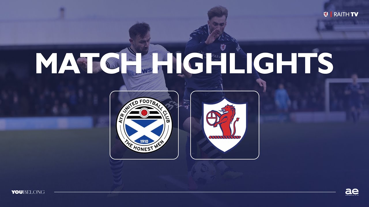 Ayr v Raith Rovers Highlights: How to Watch the Game Replay?
