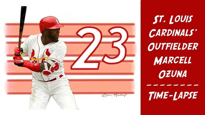 Want to draw Marcell Ozuna? Learn how to draw Marcell Ozuna easy.