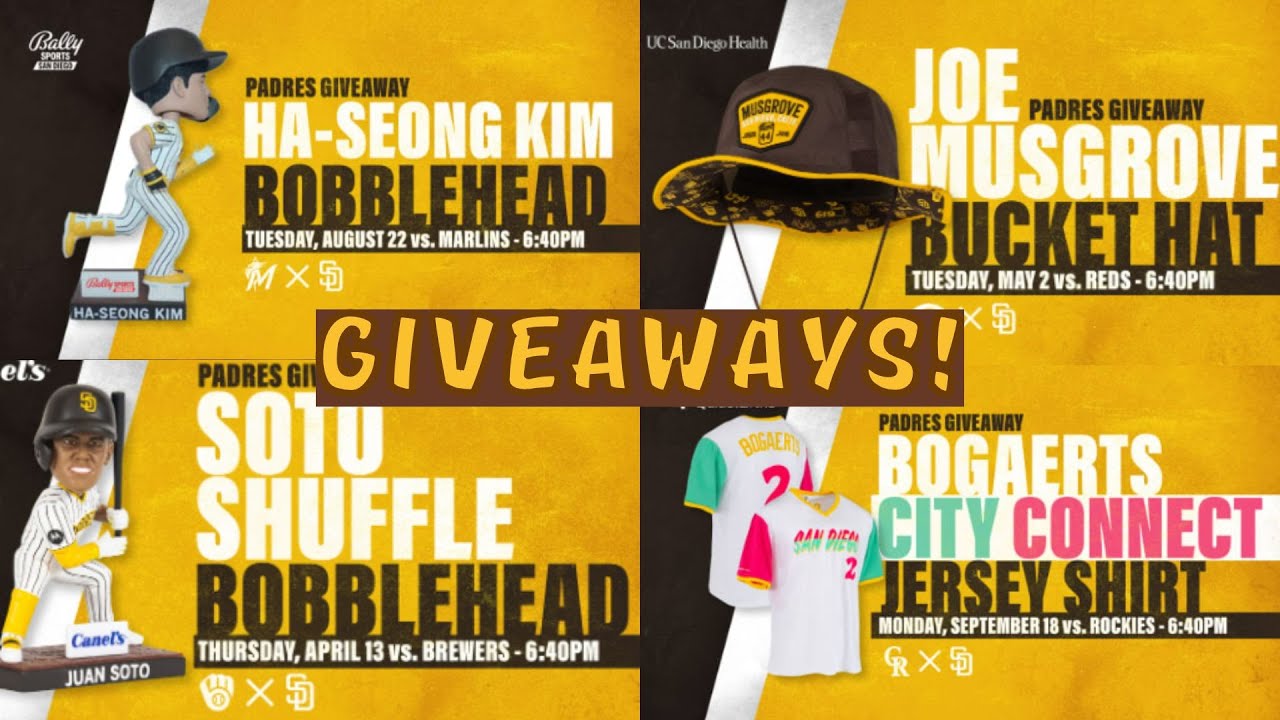 Padres Promotional Schedule 2023: Dont Miss Out on Awesome Giveaways!