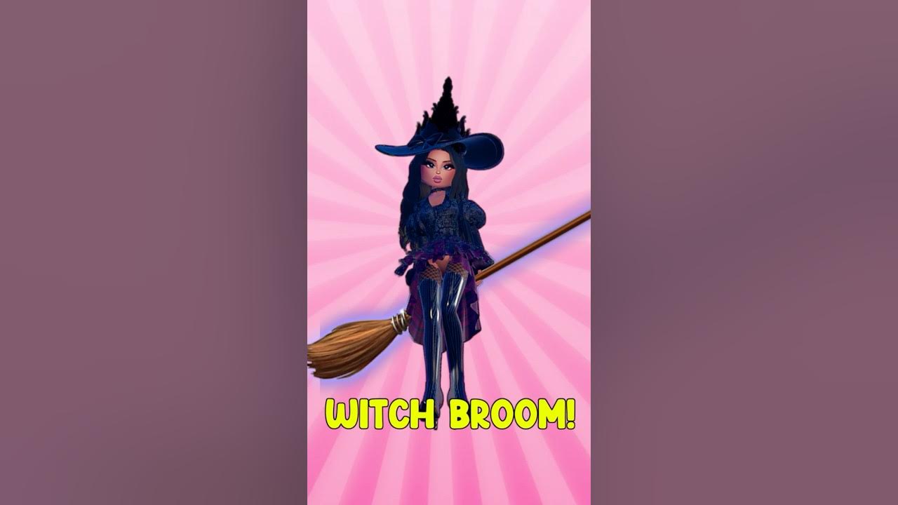Want to know how to ride the broom in dress to impress? Check this out!
