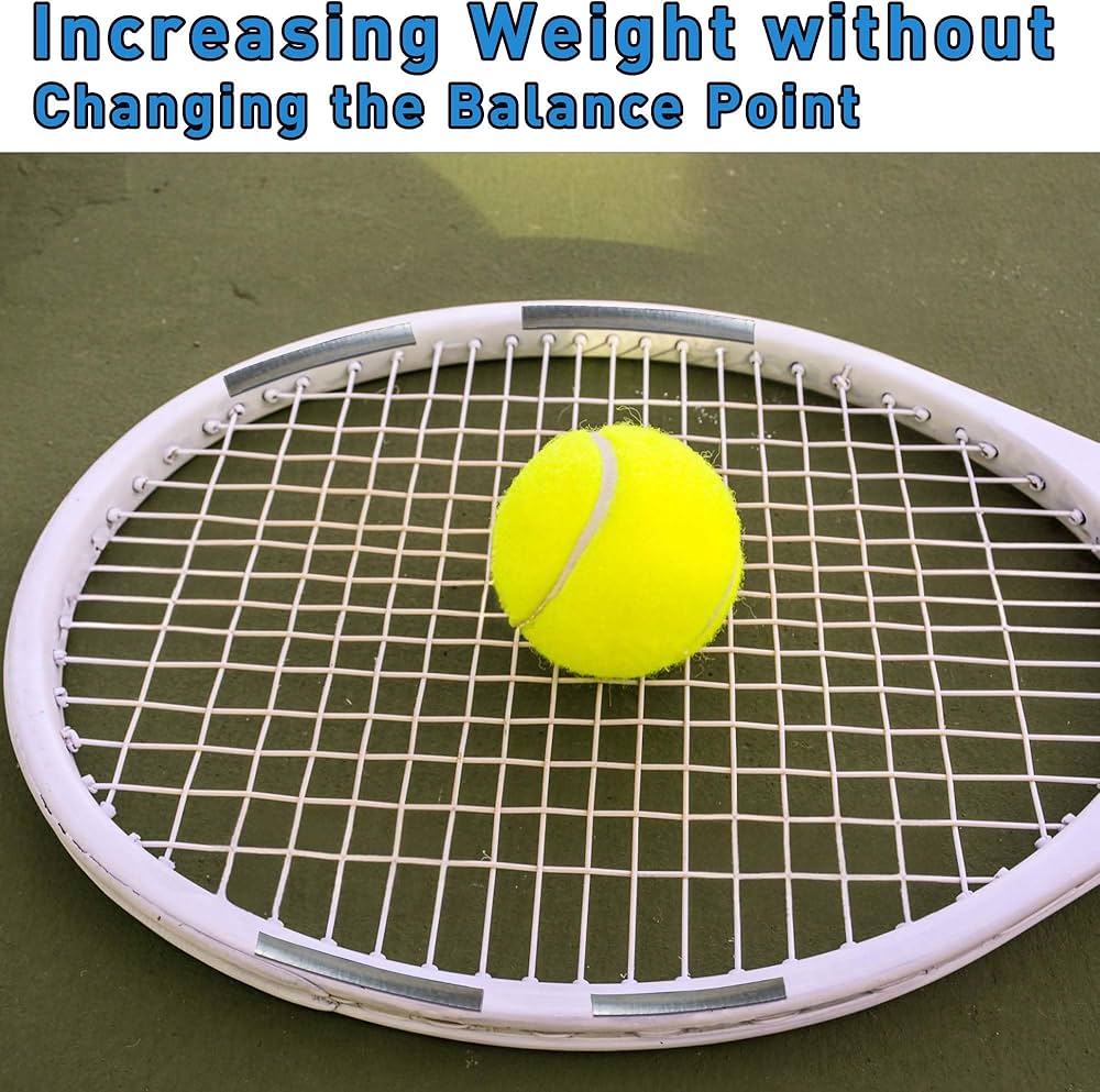 Lead tape tennis racquet for everyone: Improve control and stability.