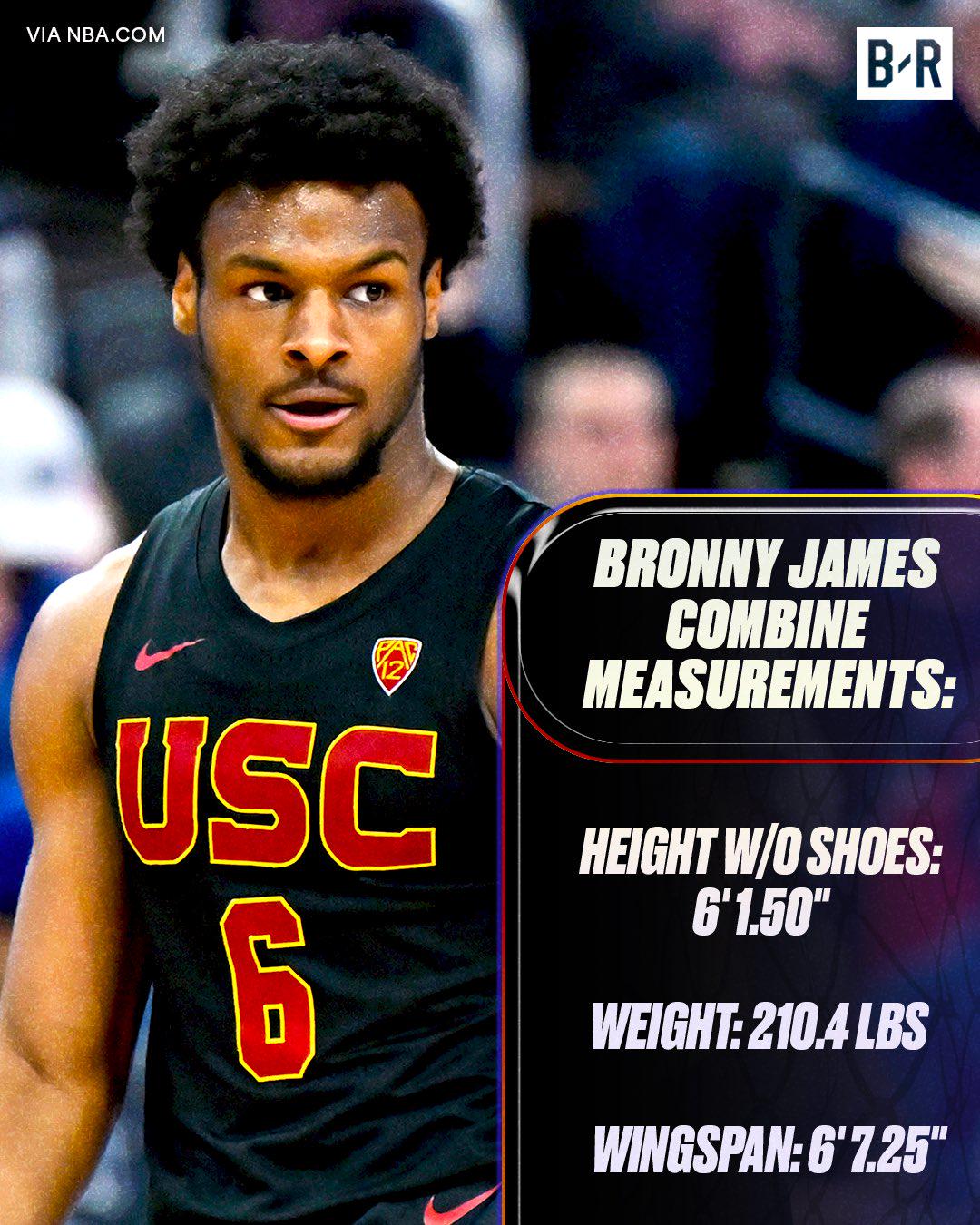 Why is Bronny James so short? Is height limiting his game?