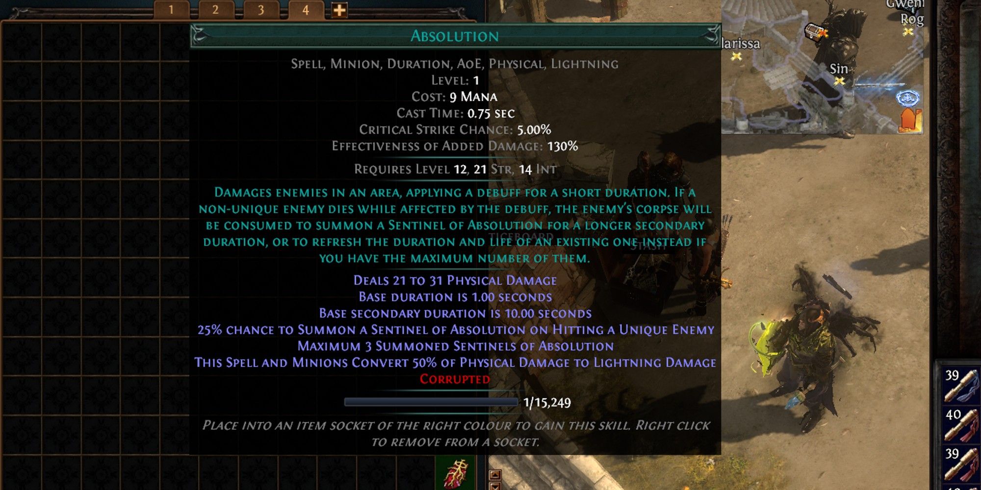 Path of Exile Corrupted Gems: Are They Worth the Risk A Quick Look at the Pros and Cons!