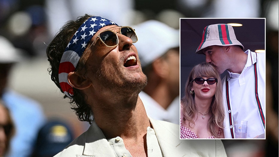 Matthew McConaughey at US Open (His Best Fan Moments)