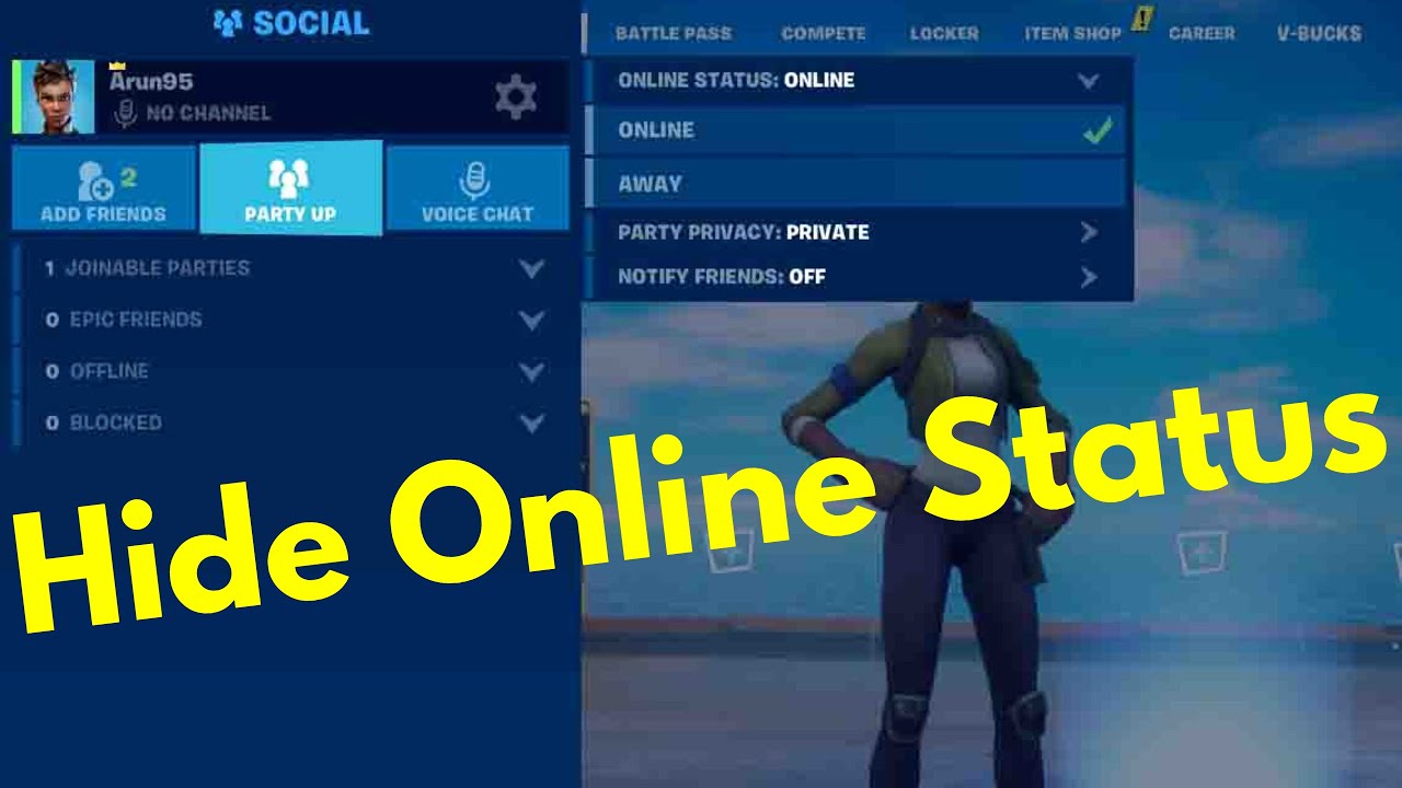 How to appear offline in Fortnite? A simple guide.