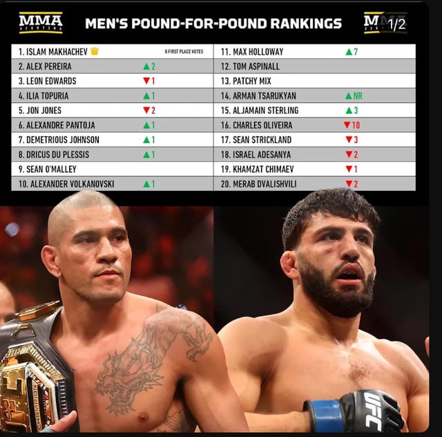 Different Opinions, Why There is No Pound for Pound Best Fighter.
