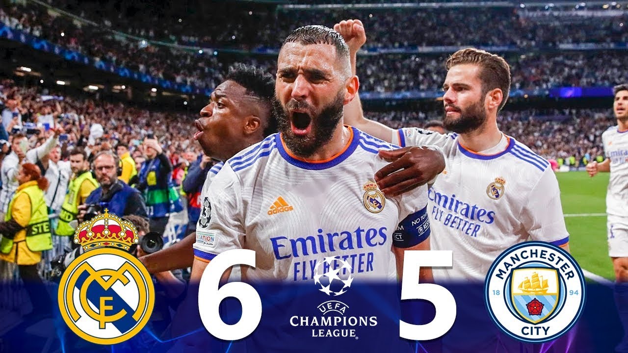Real Madrid vs Man City 6-5: Epic Champions League Battle, Relive the Insane Match Highlights Here.