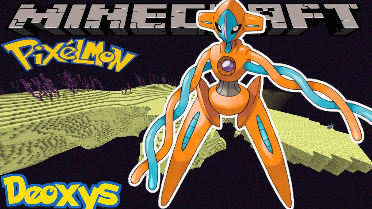 All Deoxys Forms in Minecraft (Find Every Mythical Pokemon)