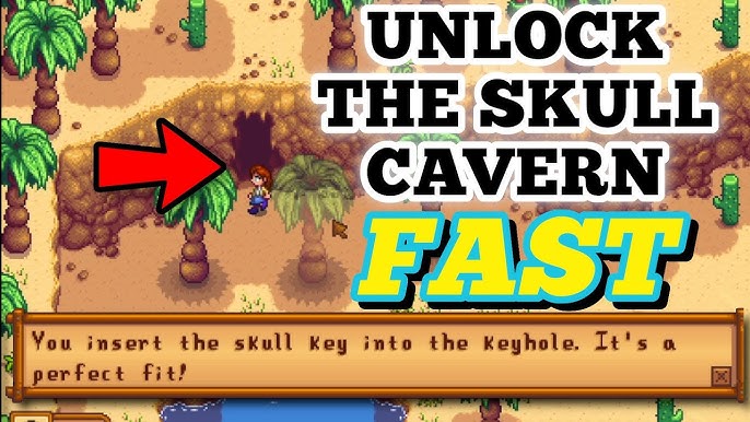 Skull Key Stardew: Easy Guide & Tips (Unlocking the Desert and Mines)