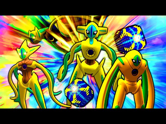 All Deoxys Forms in Minecraft (Find Every Mythical Pokemon)