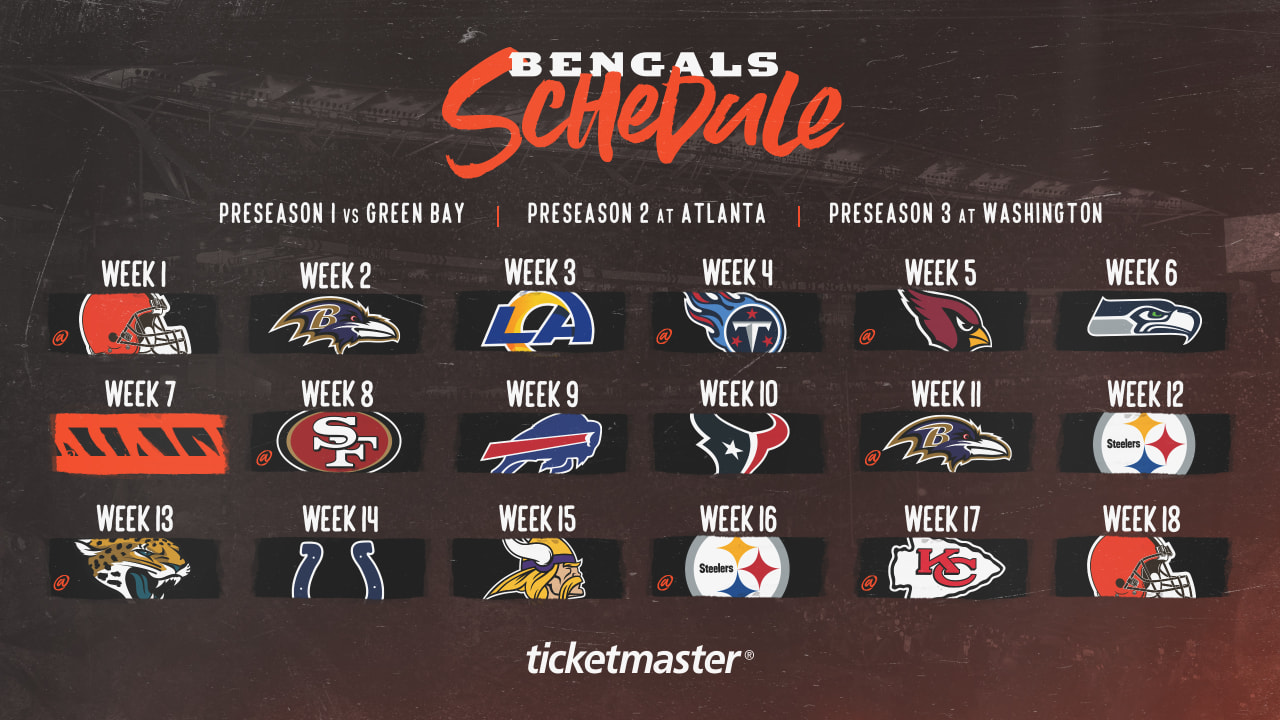 What Time Is the Bengals Start Time? Check the Schedule!