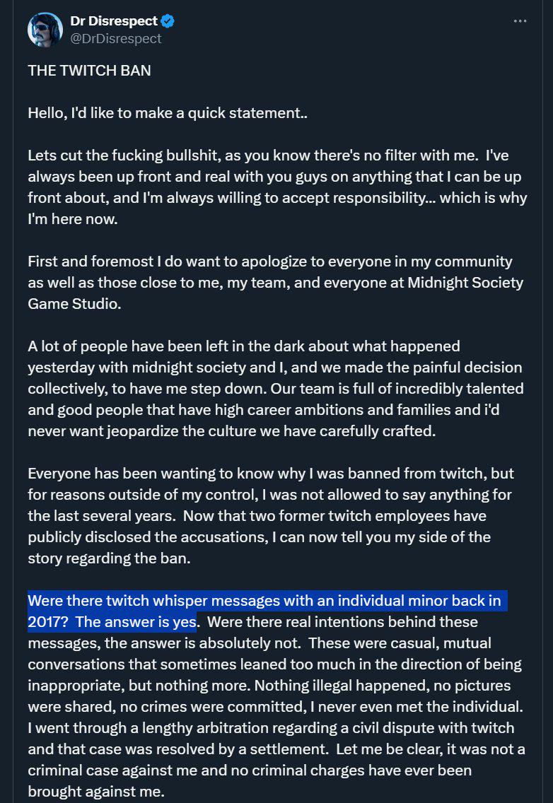 Wheres the Doc? Dr Disrespect Logs Off and Fans Are Left Guessing What Happened and why he did it.