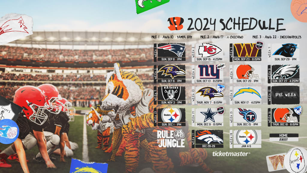 What Time Is the Bengals Start Time? Check the Schedule!