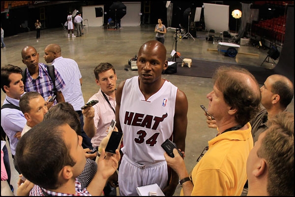 Find Out Who Started for the Miami Heat in 2012!