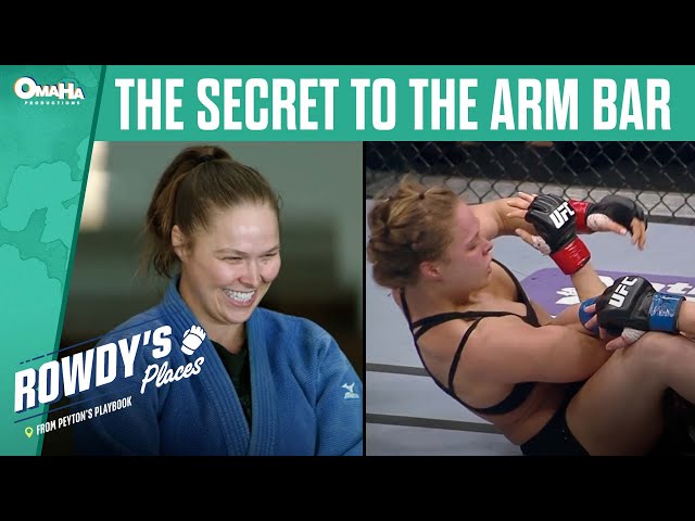 Ronda Rousey Armbar Tutorial : The Best way to use it.