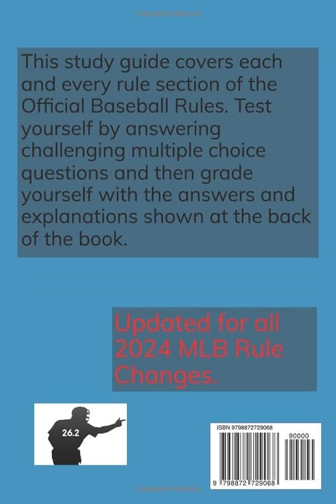 Understanding mlb rules 2024,a must-read for baseball fans.