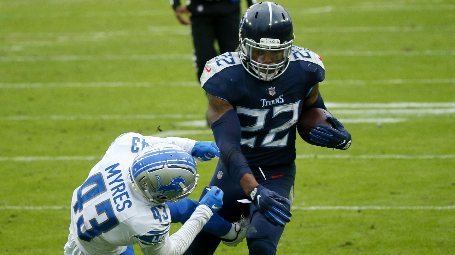 Derrick Henry Stiff Arm Compilation: NFLs Most Powerful Move.