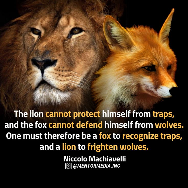 Be a Lion or a Fox? Machiavellis Tricks Made Super Simple.