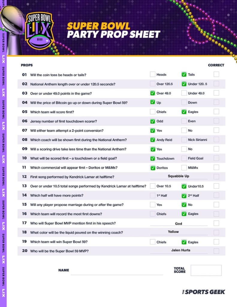 Best Super Bowl Prop Bets: Expert Predictions and Simple Strategies!