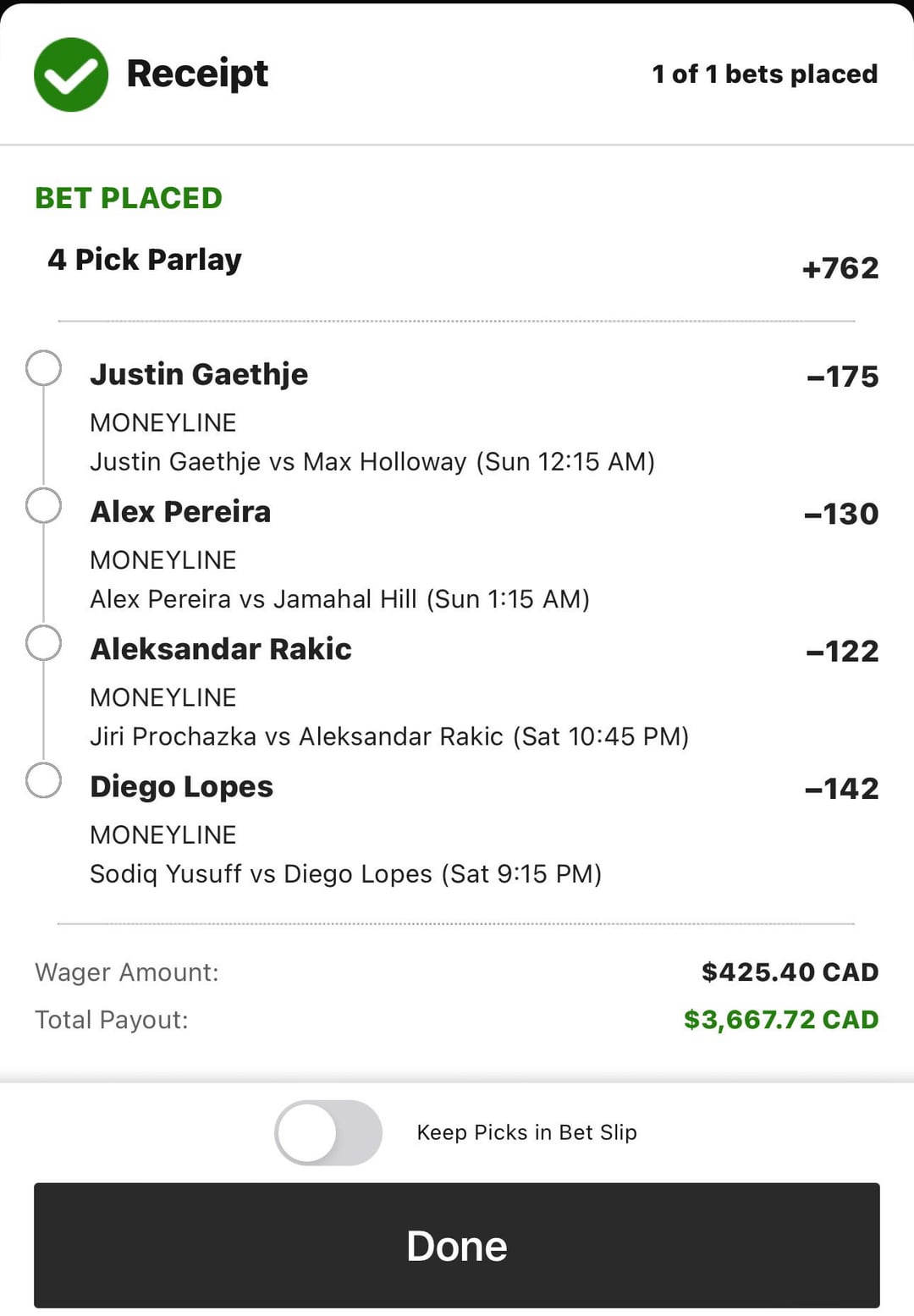 UFC 300 Parlays to Make You Money (Smart Bets and Predictions for the Biggest Event Yet)