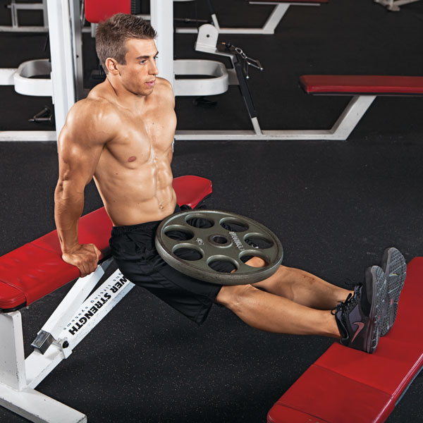 Weighted Dips Bench Exercises for Massive Strength Gains