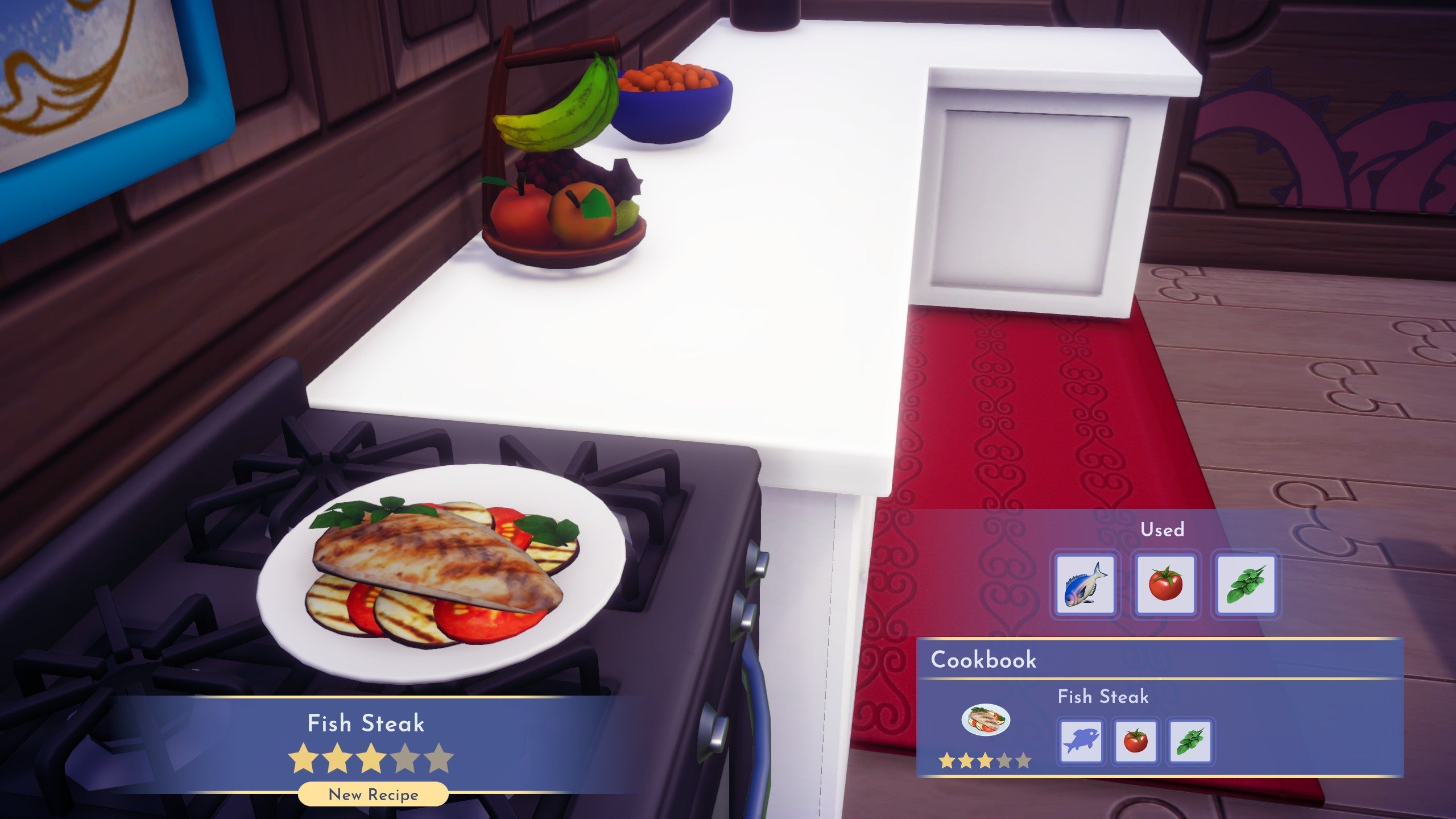 Best way to cook Fish Steak,in Dreamlight Valley,full guide.
