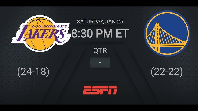 Lakers vs Golden State Live Score Updates and Highlights now!