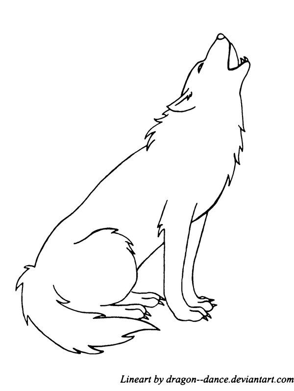Wolves Line Art: Simple Designs and Cool Ideas