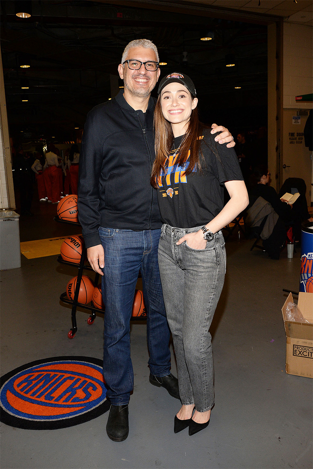 Why Emmy Rossum Knicks Games Are A Must See Event For The Star.