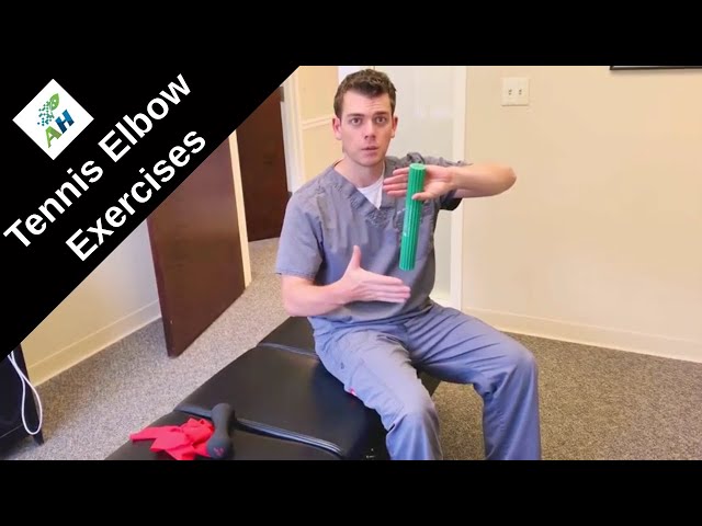 Easy Theraband Flexbar Exercises for Tennis Elbow at Home