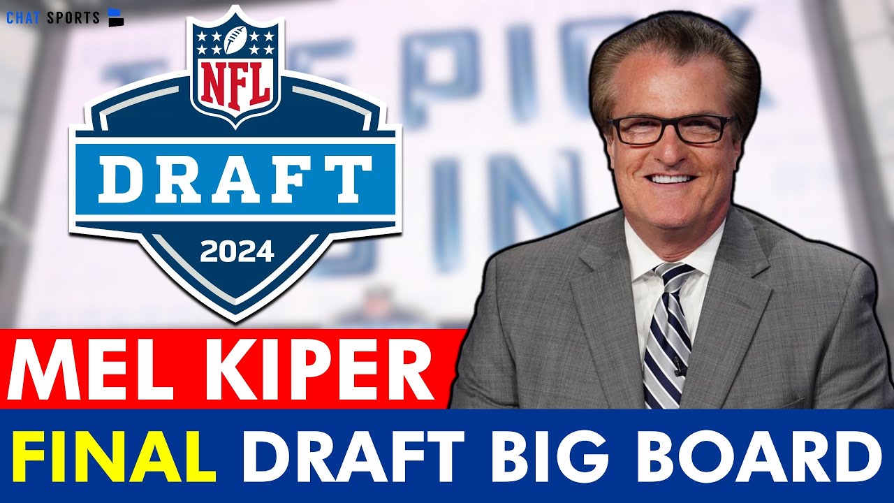 Whats inside the Mel Kiper final mock draft? See all his last predictions before the big day.