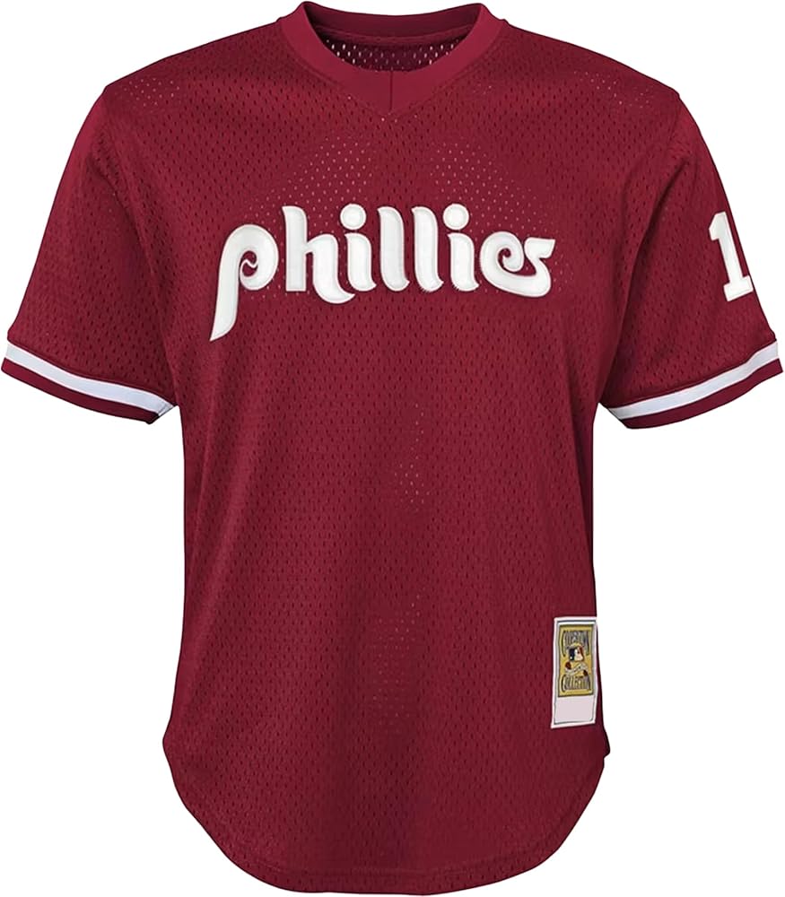 Need the perfect size maroon phillies jersey? Use this simple sizing guide.