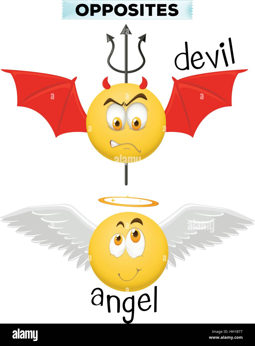 Whats the opposite of devilish? Find good and angelic traits!