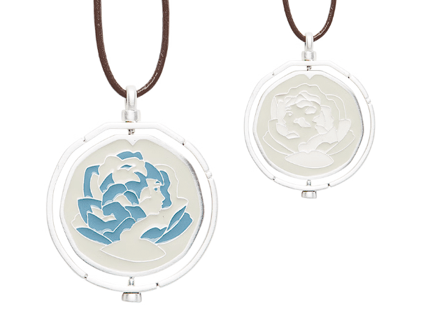 What makes the arcane blue rose necklace so special? Discover the magic and unique story behind this jewelry.