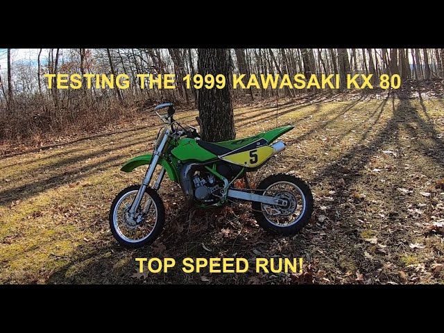 What is kx80 top speed? Fast!