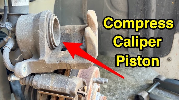 What is the best way to push caliper piston back safely? Find out the correct method here.