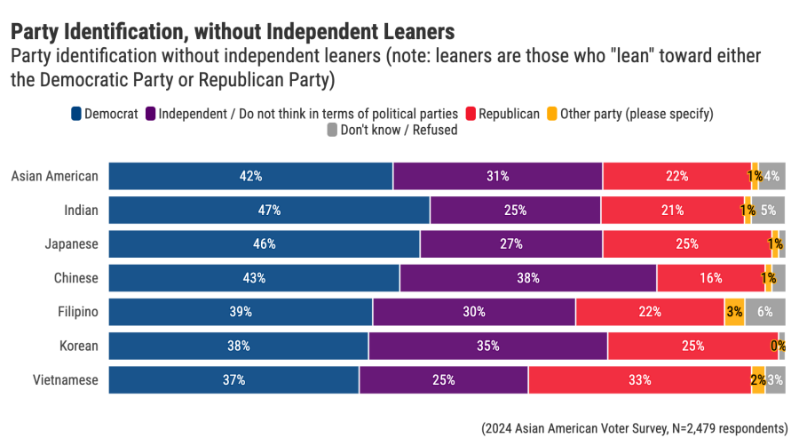 Who participated in the 2024 asian american voter survey across different states? (Explore the participant demographics).