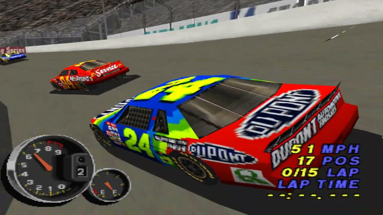 Why was Nascar 99 Playstation such a popular racing game back then? Lets find out together.