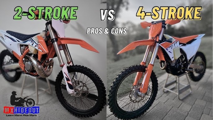The pros and cons of owning a 4 stroke dirtbike