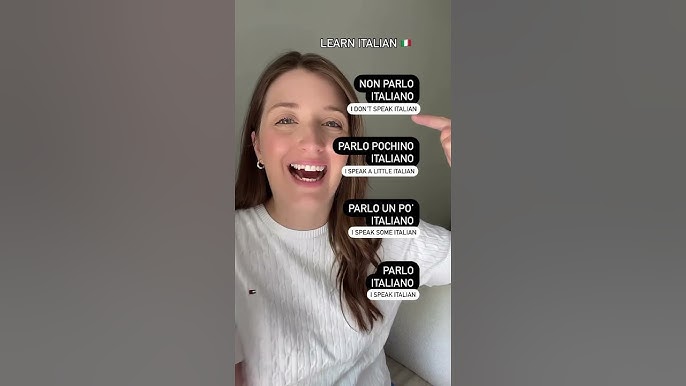 I Speak Italian In Italian: Whats The Best Way To Say It?