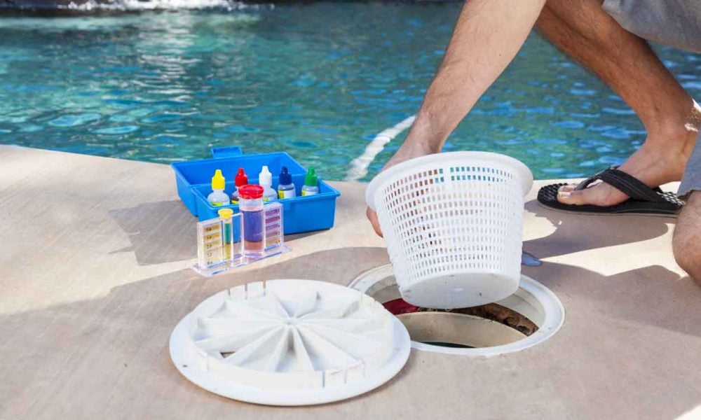 Why is keeping your pool pumping basket clear super important for your pool? (Avoid pump damage and keep that water sparkling clean)