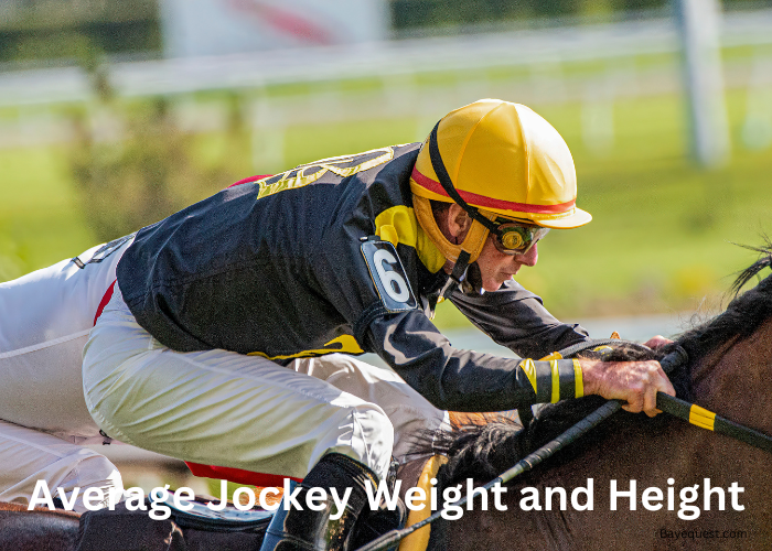 What is the average weight of a jockey? Find out the typical numbers for these athletes.